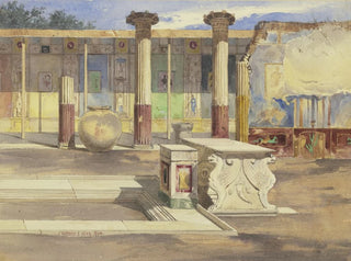 Carl Friedrich Heinrich Werner - Die Casa de Meleagro in Pompeji.webp