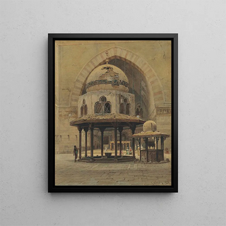 Carl Friedrich Heinrich Werner - Mosque of Sultan Hassan Cairo.webp
