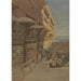 Músicos en Philae - Carl Friedrich Heinrich Werner — cuadro enmarcado en la pared