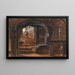 La capilla de la cueva de la leche en Belén - Carl Friedrich Heinrich Werner — cuadro enmarcado en la pared