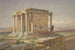the Temple of Athena Nike View from the northeast - Carl Friedrich Heinrich Werner — artwork view