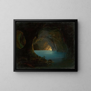 Carl Friedrich Seiffert - The Blue Grotto on Capri.webp