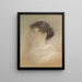 retrato de la archiduquesa María Teresa - Carl Fröschl — cuadro enmarcado en la pared
