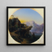 L'ermite - Carl Geyling — cuadro enmarcado en la pared