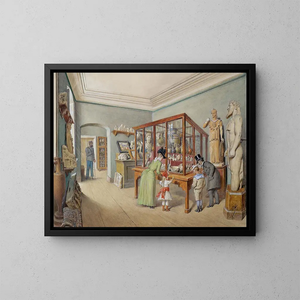 La habitación chipriota - Carl Goebel el Joven — cuadro enmarcado en la pared
