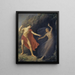 Orpheus and Eurydice - Carl Goos — framed artwork on a wall