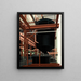 Raffinerie - Carl Grossberg — cuadro enmarcado en la pared