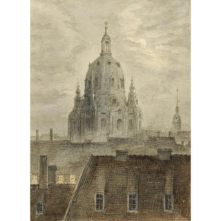 Carl Gustav Carus - Die Frauenkirche in Dresden.webp
