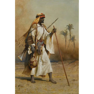 Carl Haag - On The Way From Sinai To Cairo.webp
