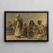 La Repetición, El Cairo - Carl Haag — cuadro enmarcado en la pared