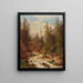 Am Seebach en Praga - Carl Hasch — cuadro enmarcado en la pared