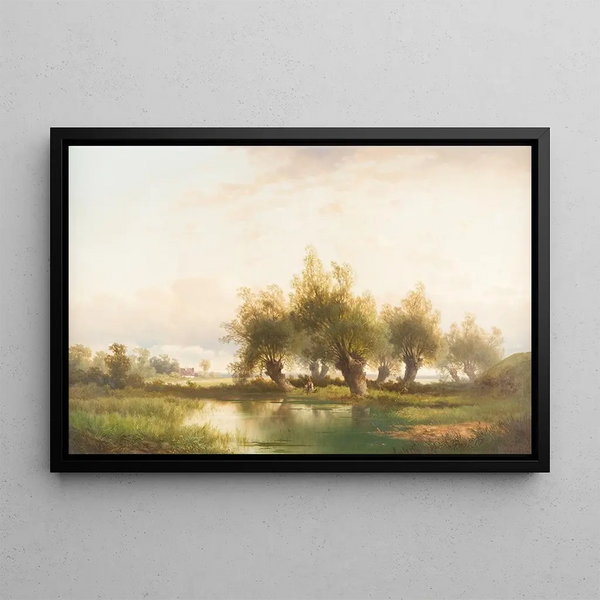 Carl Hasch - Angler under willows.webp