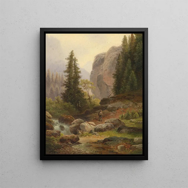 Carl Hasch - Jger im Hochgebirge.webp