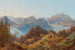 Lago de Lucerna - Carl Hasch — vista de la obra
