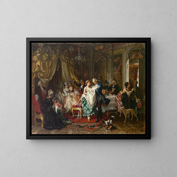 Le Tufling - Carl Herpfer — cuadro enmarcado en la pared