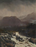 Paisaje de lluvia - Carl Höflmayr — vista de la obra
