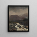 Paisaje de lluvia - Carl Höflmayr — cuadro enmarcado en la pared