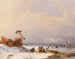 Eventos de hielo - Carl Hilgers — vista de la obra