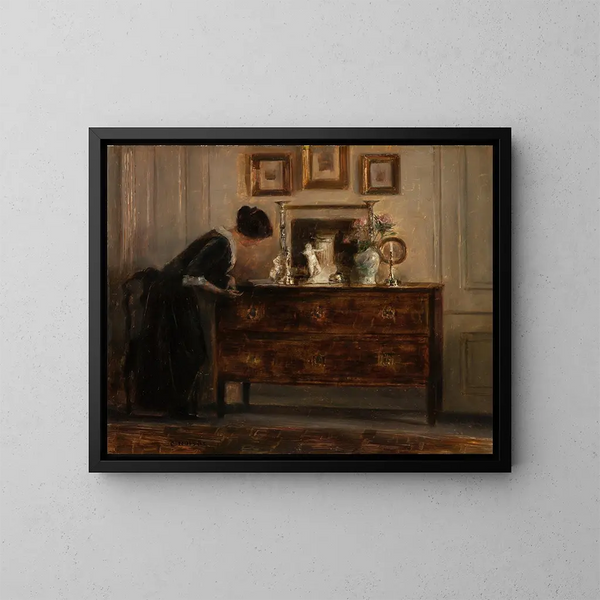 de almacenamiento - Carl Holse — cuadro enmarcado en la pared