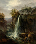 Cascada - Carl Johan Fahlcrantz — vista de la obra