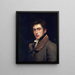 Autorretrato - Carl Joseph Begas — cuadro enmarcado en la pared