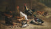 Poultry in a barn interior - Carl Jutz the Elder — artwork view
