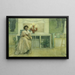 Después del Baile de Graduación - Carl Larsson — cuadro enmarcado en la pared