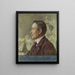 Erik Axel Karlfeldt el poeta - Carl Larsson — cuadro enmarcado en la pared