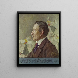 Carl Larsson - Erik Axel Karlfedt the poet.webp