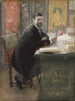 Gustaf Upmark, director del Museo Nacional - Carl Larsson — vista de la obra