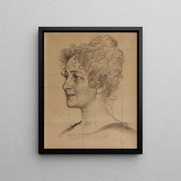 Carl Larsson - Head Study Mrs Signe Thiel.webp