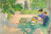 Lectura de vacaciones - Carl Larsson — vista de la obra