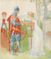 Lisana y Margon - Carl Larsson — vista de la obra