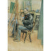 Imagen espejo con Brita - Carl Larsson — vista de la obra