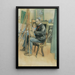 Imagen espejo con Brita - Carl Larsson — cuadro enmarcado en la pared