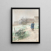 Noviembre - Carl Larsson — cuadro enmarcado en la pared