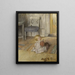 Pont - Carl Larsson — cuadro enmarcado en la pared