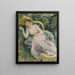 Study for Rococo - Carl Larsson — framed artwork on a wall