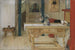 Repos dominical - Carl Larsson — vista de la obra