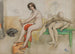 El Modelo y las maniquíes - Carl Larsson — vista de la obra