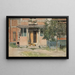 The Veranda - Carl Larsson — framed artwork on a wall