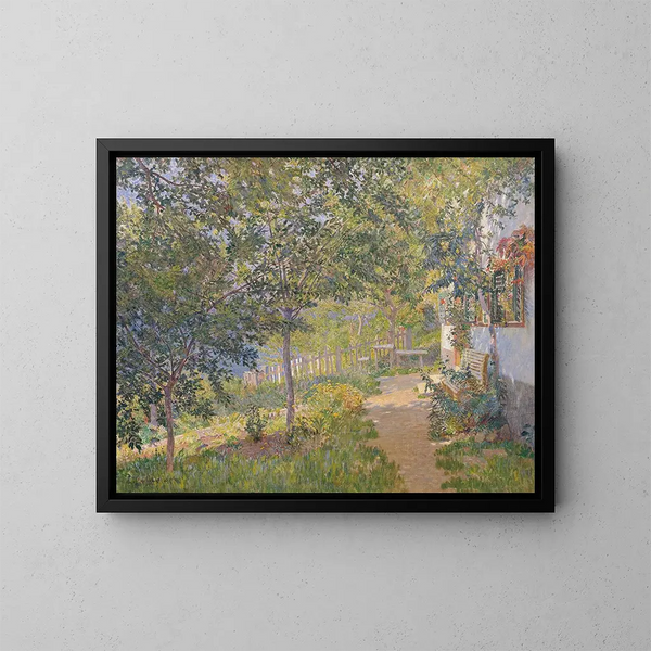 Motivo de Mattsee - Carl Müller — cuadro enmarcado en la pared