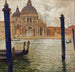 Santa Maria della Salute vista desde el Gran Canal - Carl Moll — vista de la obra