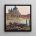 Santa Maria della Salute, Venise - Carl Moll — cuadro enmarcado en la pared