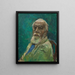 Autorretrato de Carl Moll - Carl Moll — cuadro enmarcado en la pared