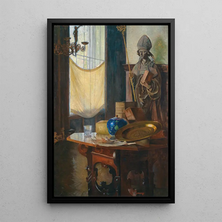 Carl Moll - View of the studio.webp