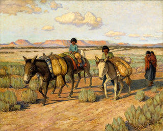 Carl Moon - Going Home with the Harvest.webp