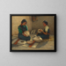 Hopi Pottery Painters Painting - Carl Moon — framed artwork on a wall