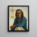 Hombre Zuni - Carl Moon — cuadro enmarcado en la pared
