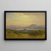 Lac Majeur - Carl Morgenstern — cuadro enmarcado en la pared
